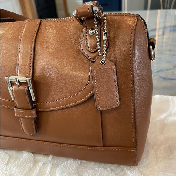 Coach Charlie Jessa Leather Handbag/Satchel